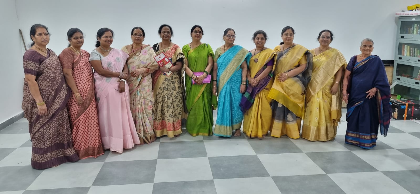 Women attending the cultural programs held at Senior Citizen Bhavan on Republicday-2025.jpeg
